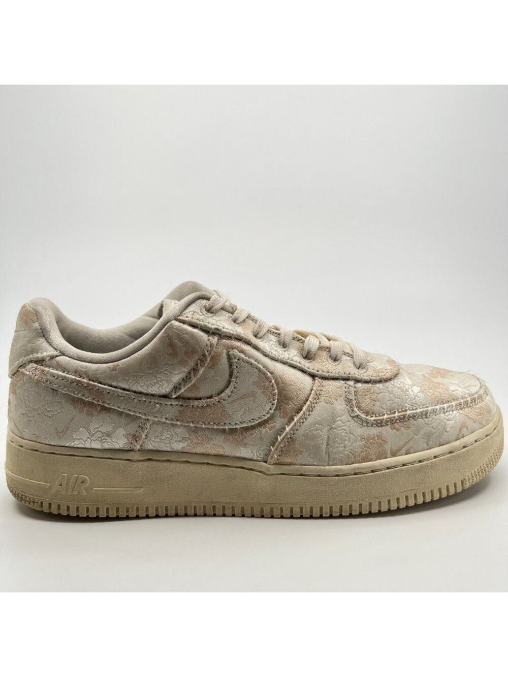 Nike Air Force 1 Low '07 PRM 3 Mens Size 11.5 Pale Ivory Athletic Shoes Sneakers